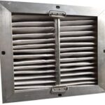 Silver Aluminium Fabric Air Filter